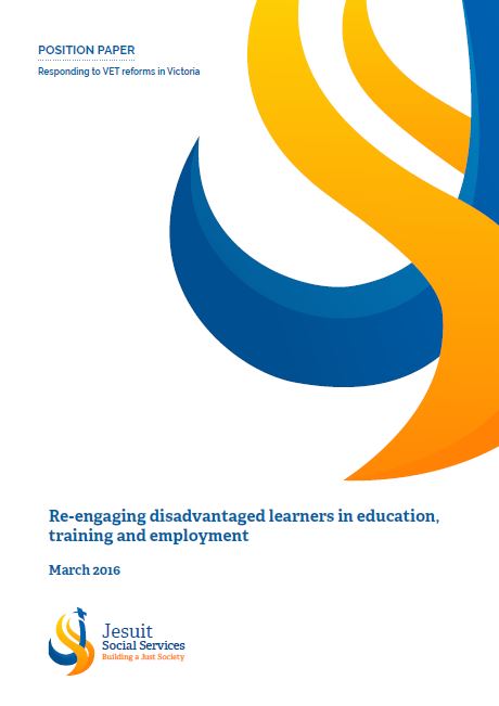 Re-engaging disadvantaged learners in education, training and employment cover