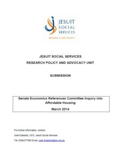 Submission to the Senate Economics References Committee Inquiry into Affordable Housing