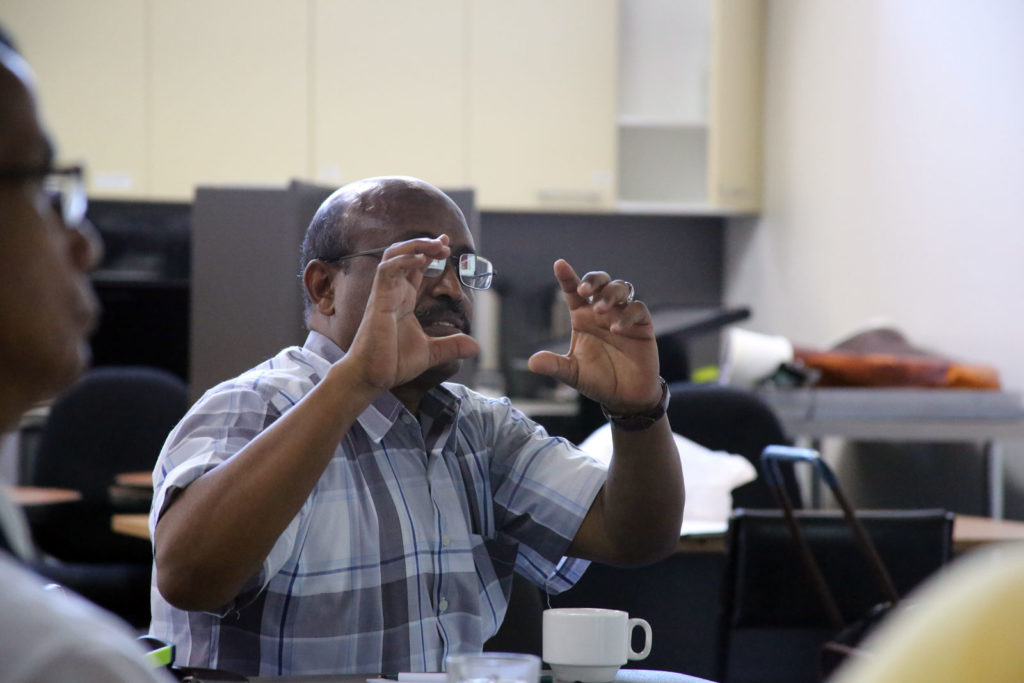 Participants of Diversity Through The Lens learn different styles of composition and framing in photography.