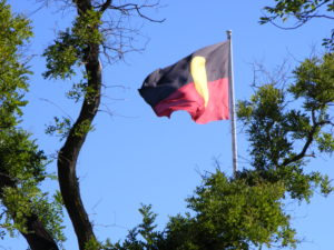 Aboriginal Flag - Victoria Square, Adelaide - from Wikipedia